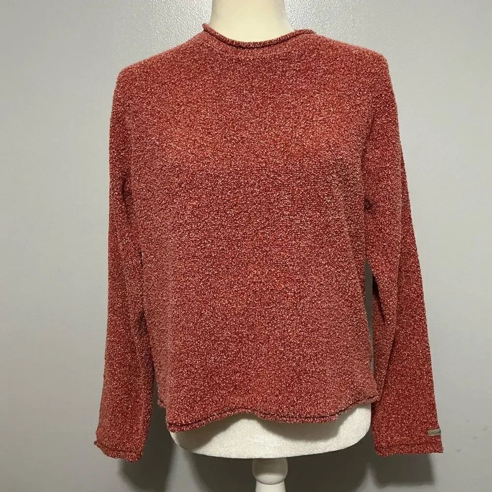Colombia brand coral colored sweater size M
